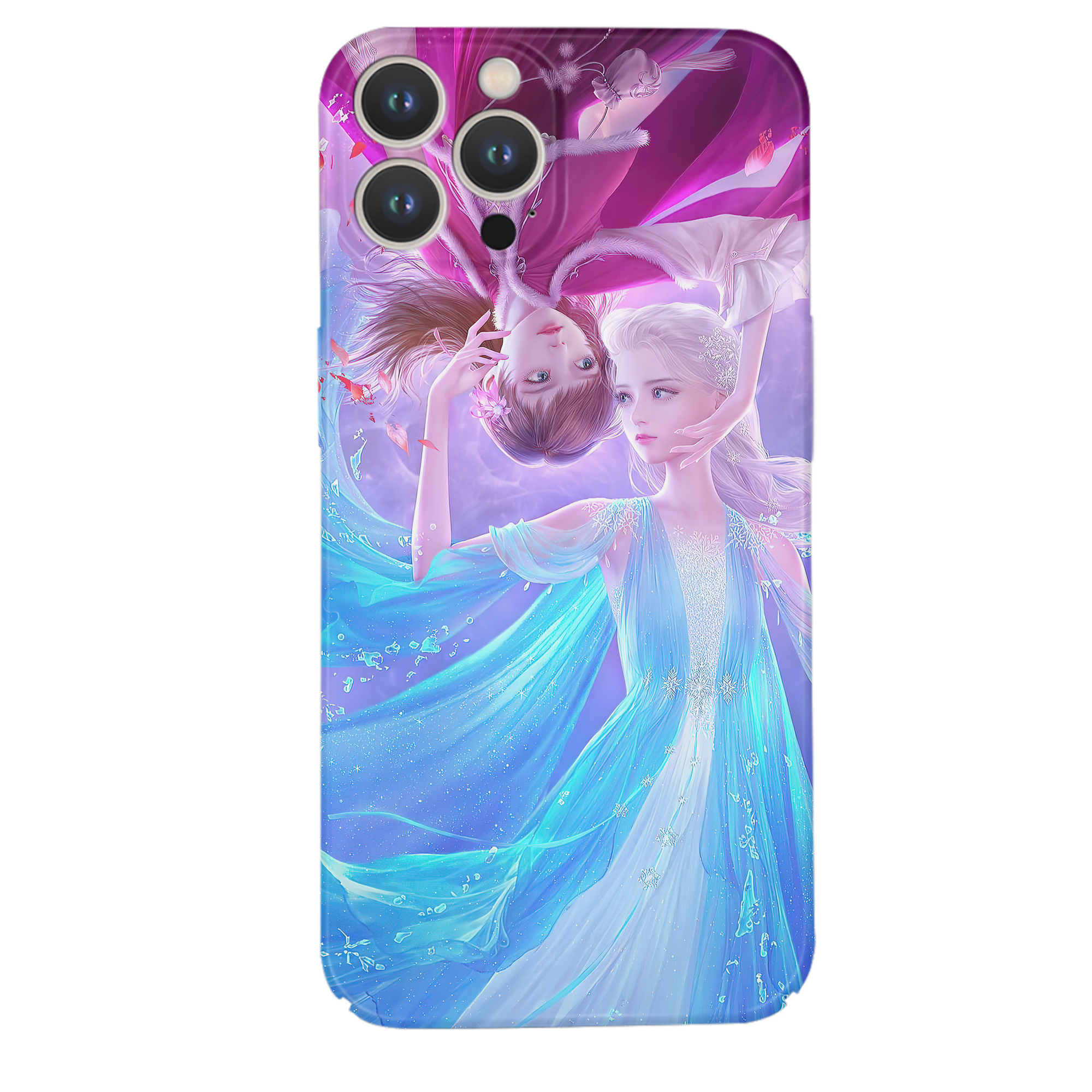 （画像用） アナと雪の女王 アンナ エルサ Frozen Anna Elsa 【iPhone 14シリーズ対応】ハードケース